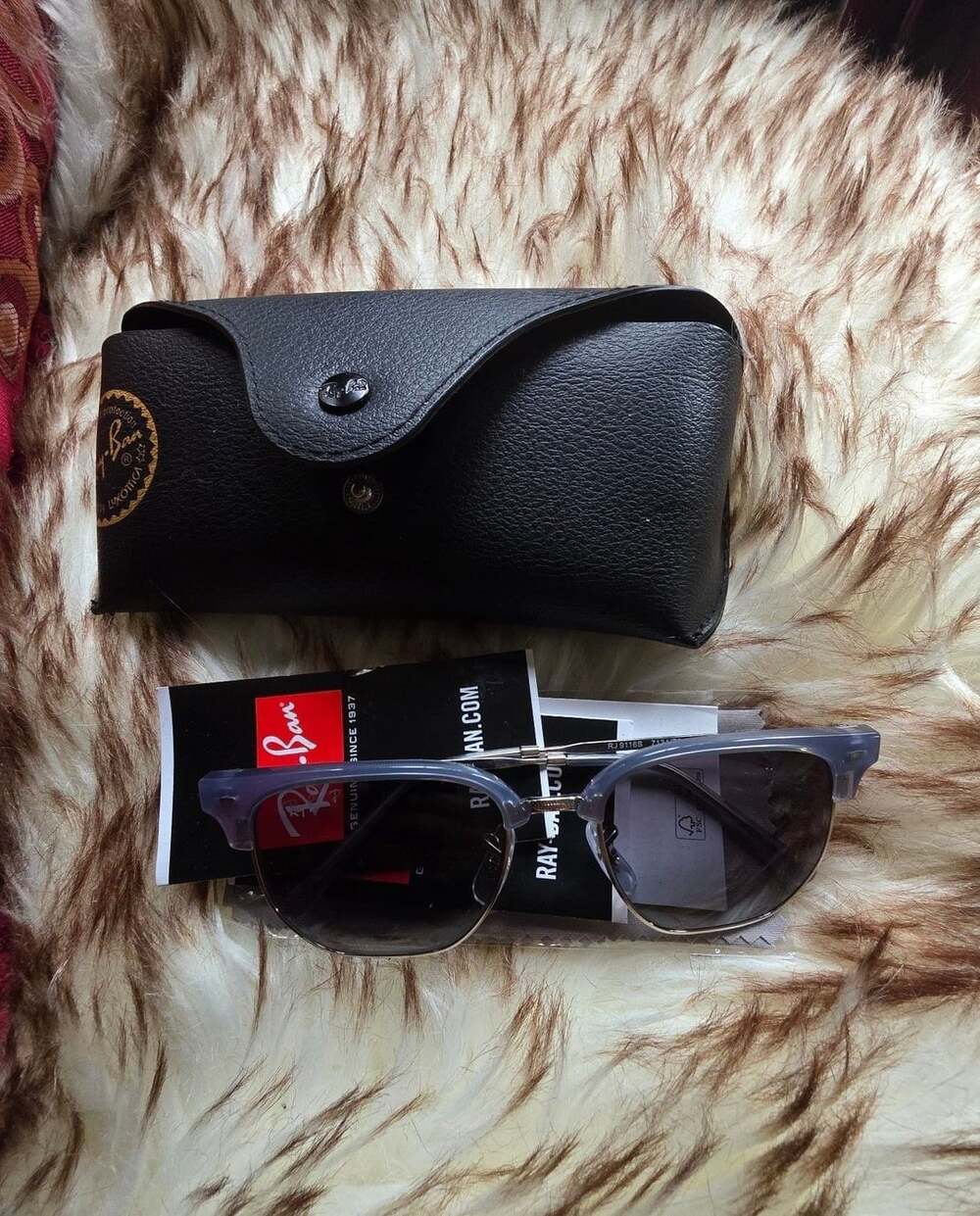 Ray-Ban sunglasses RB9116S 47-21 grey blue gradient